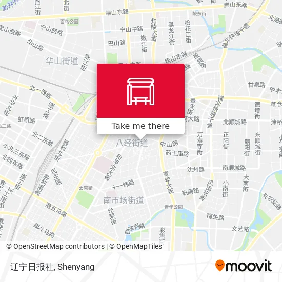 辽宁日报社 map