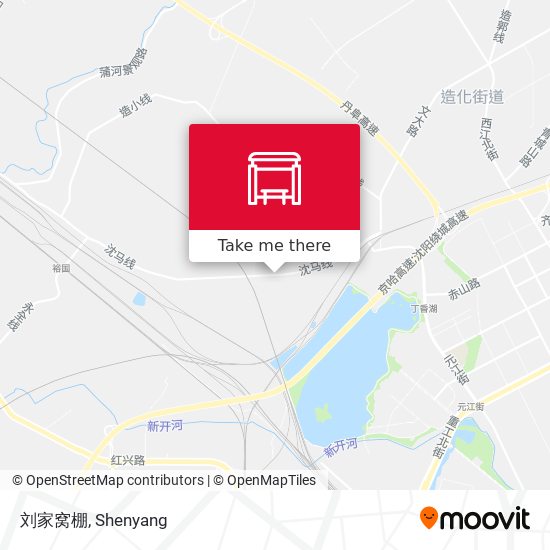 刘家窝棚 map