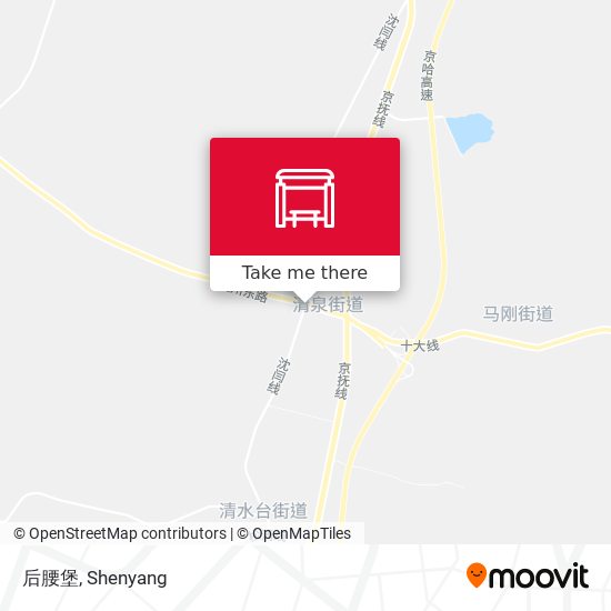 后腰堡 map