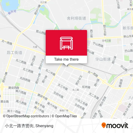 小北一路齐贤街 map