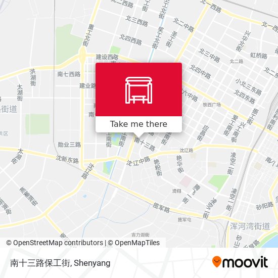 南十三路保工街 map