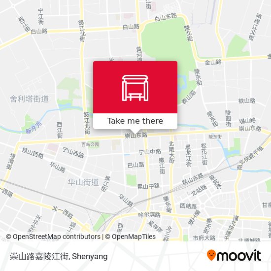 崇山路嘉陵江街 map