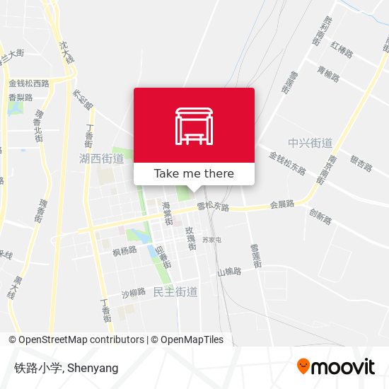 铁路小学 map