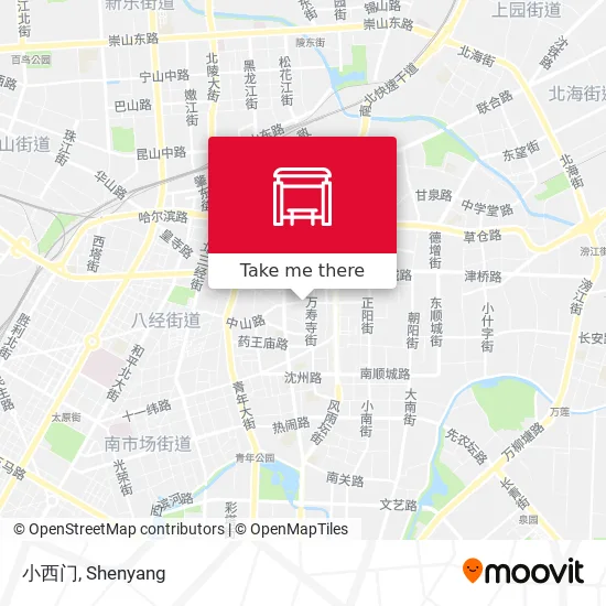 小西门 map