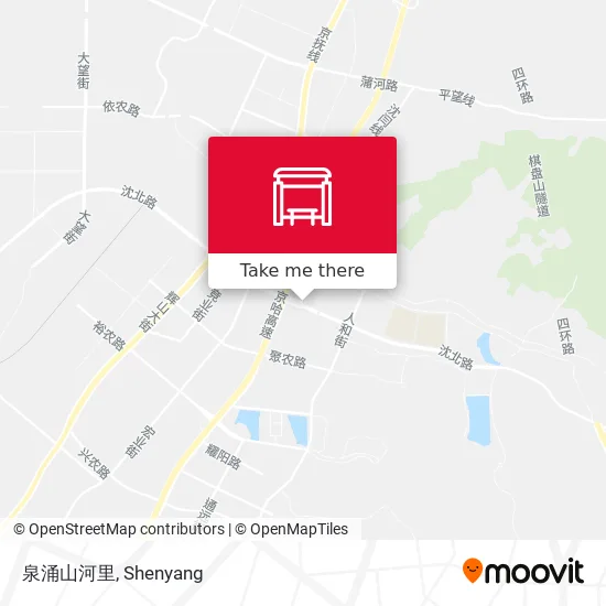泉涌山河里 map