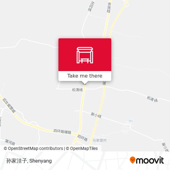 孙家洼子 map