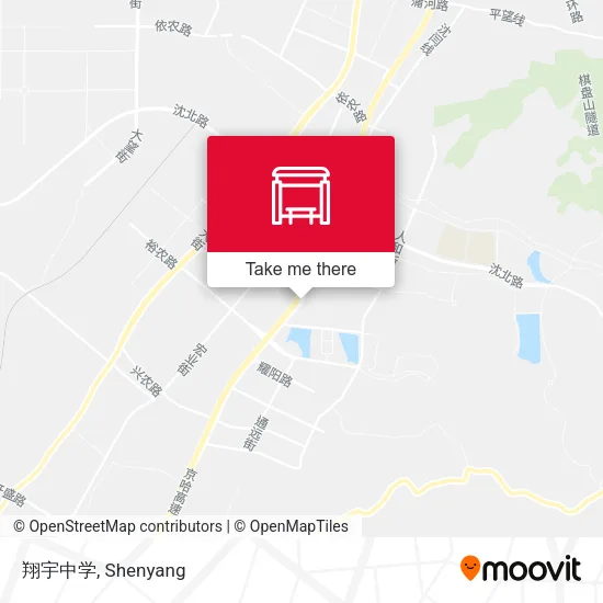 翔宇中学 map