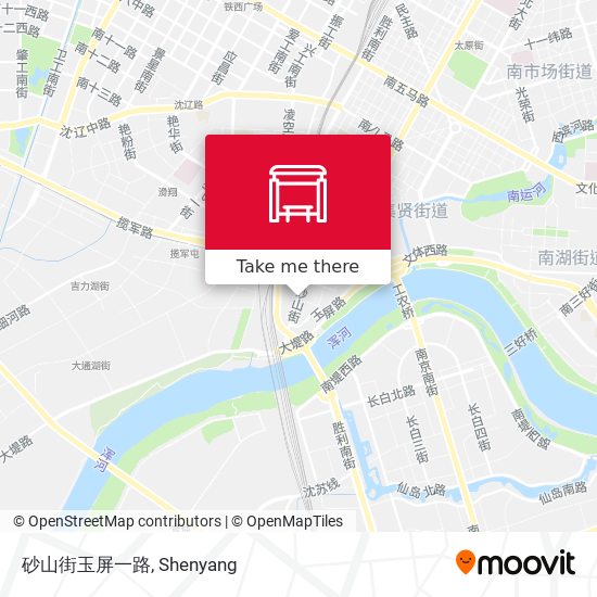 砂山街玉屏一路 map