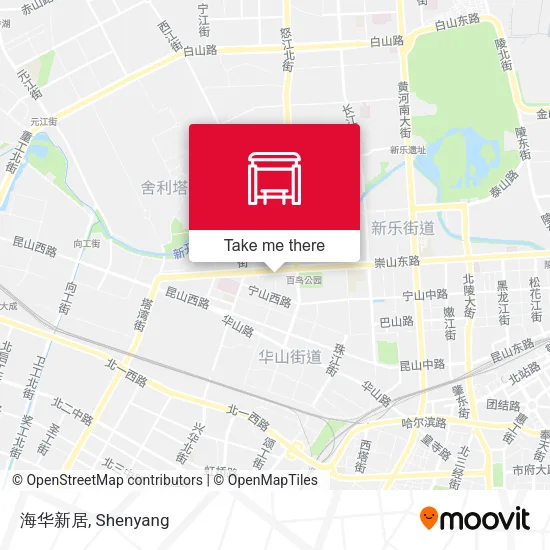 海华新居 map