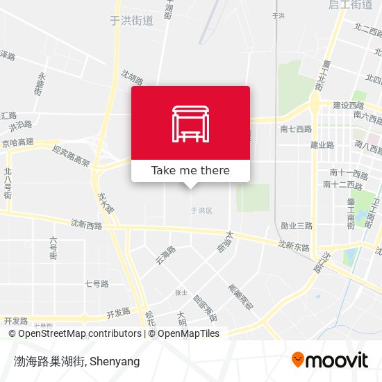 渤海路巢湖街 map
