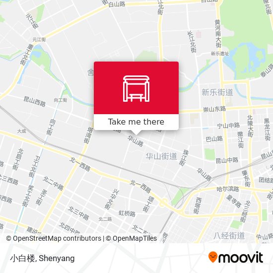 小白楼 map