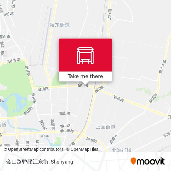 金山路鸭绿江东街 map