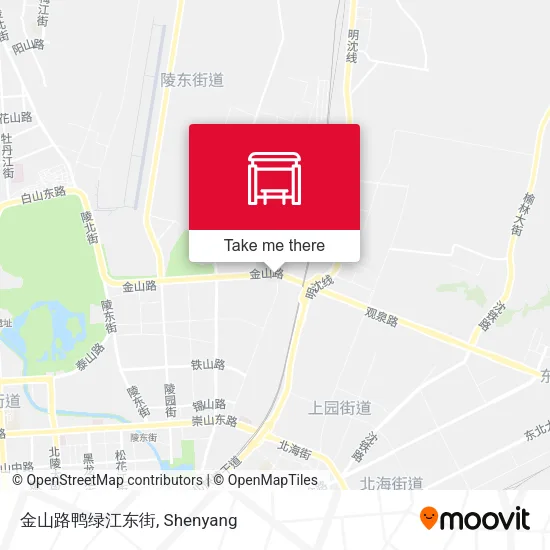 金山路鸭绿江东街 map