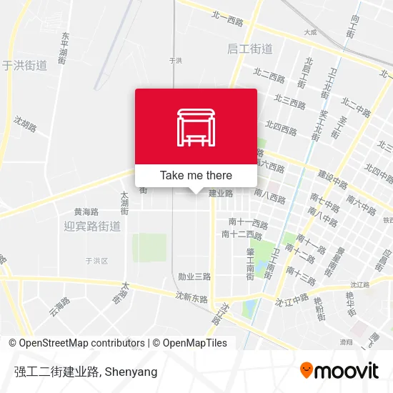 强工二街建业路 map