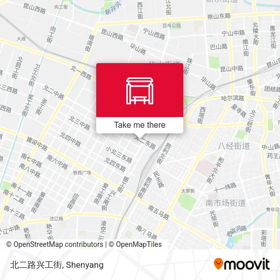 北二路兴工街 map