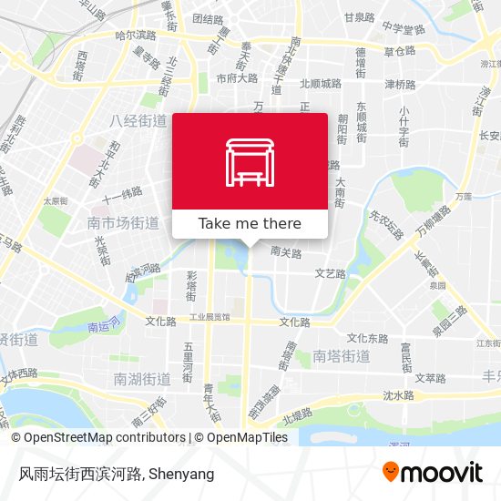 风雨坛街西滨河路 map