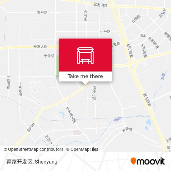 翟家开发区 map
