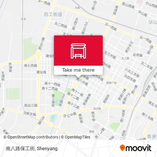 南八路保工街 map