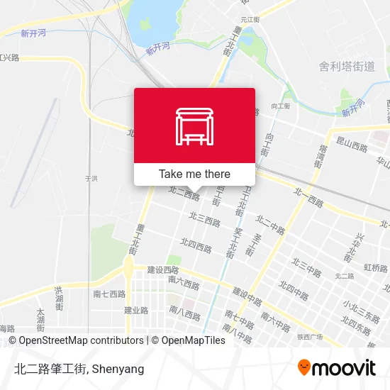 北二路肇工街 map