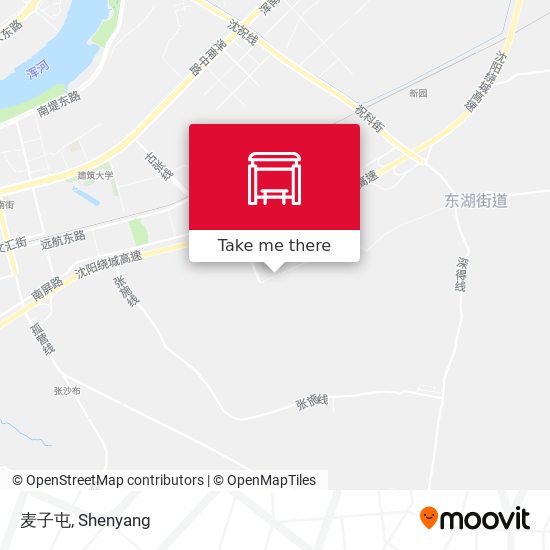 麦子屯 map