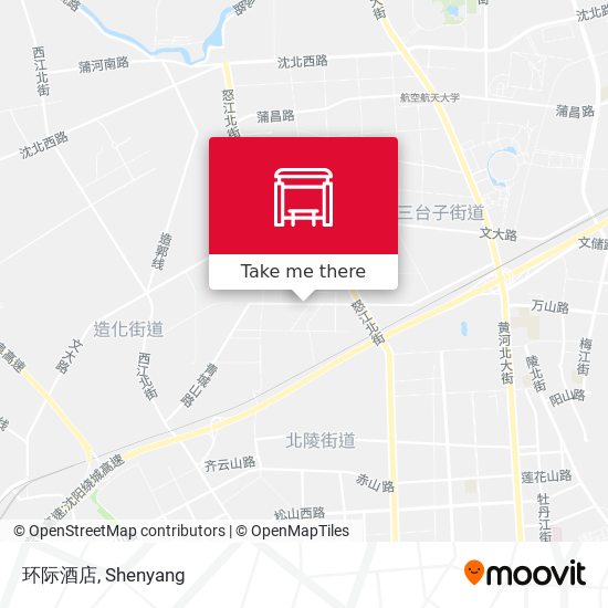 环际酒店 map