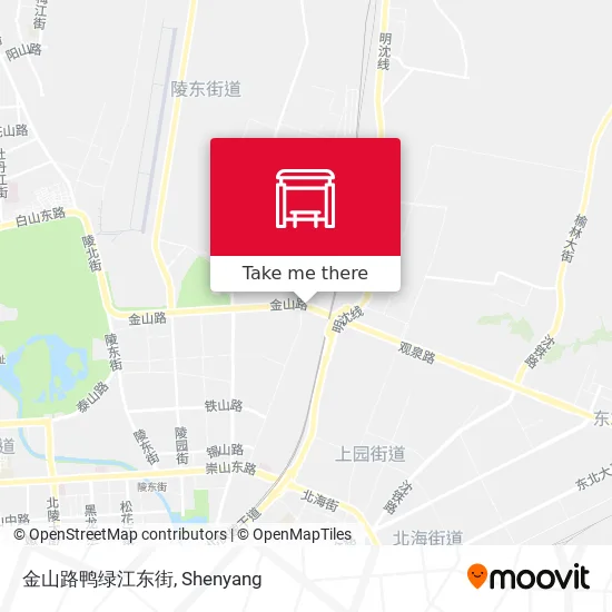 金山路鸭绿江东街 map