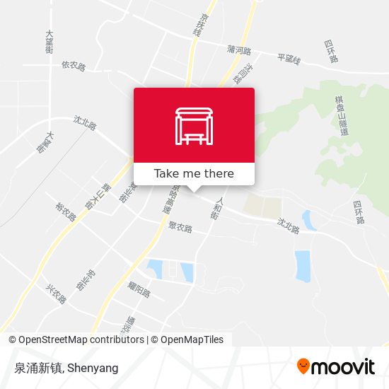 泉涌新镇 map