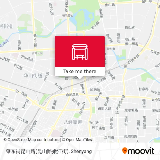 肇东街昆山路(昆山路嫩江街) map