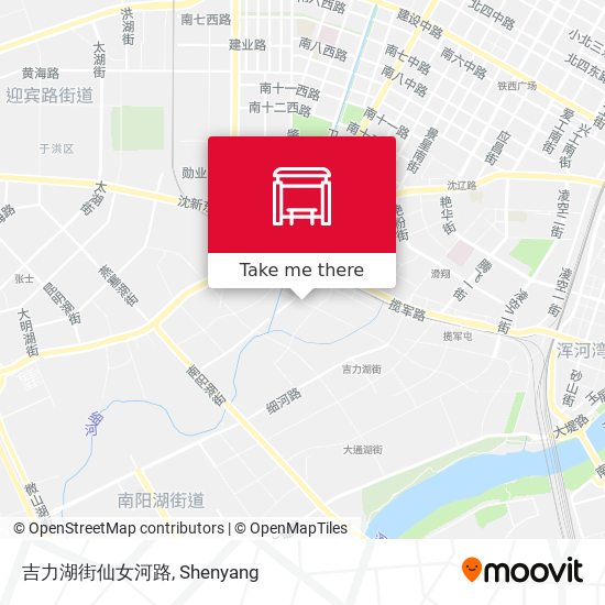 吉力湖街仙女河路 map