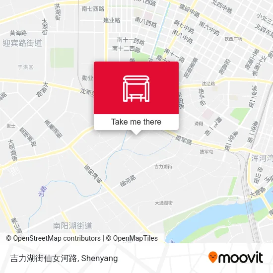 吉力湖街仙女河路 map