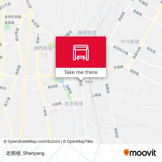 老圈楼 map