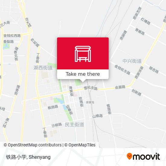 铁路小学 map