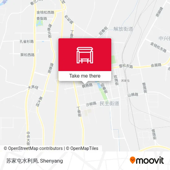 苏家屯水利局 map
