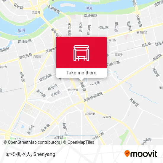 新松机器人 map