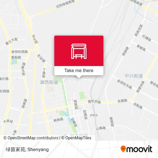 绿茵家苑 map