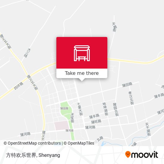 方特欢乐世界 map