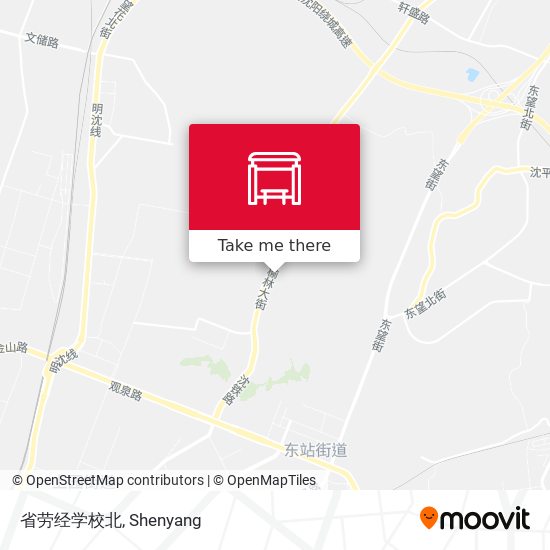省劳经学校北 map