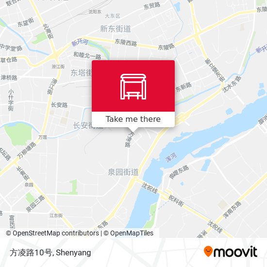 方凌路10号 map