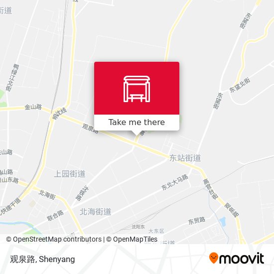 观泉路 map