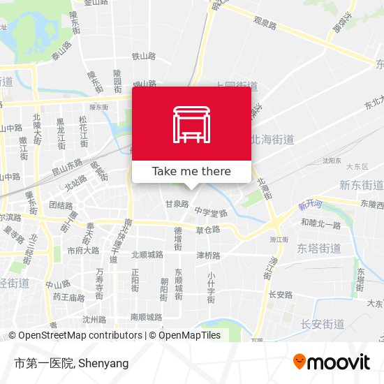 市第一医院 map