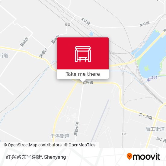 红兴路东平湖街 map