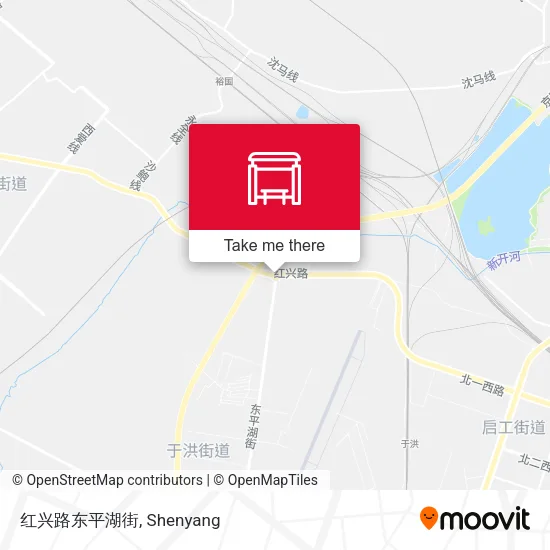 红兴路东平湖街 map