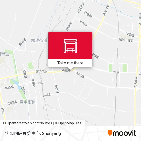 沈阳国际展览中心 map