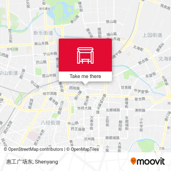 惠工广场东 map