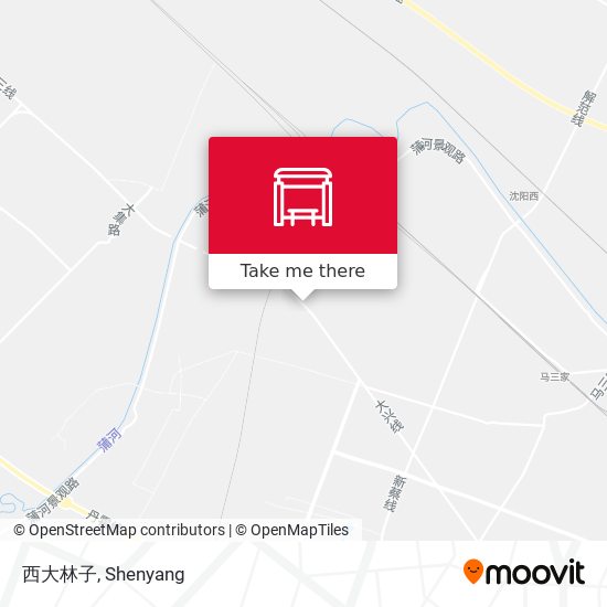 西大林子 map