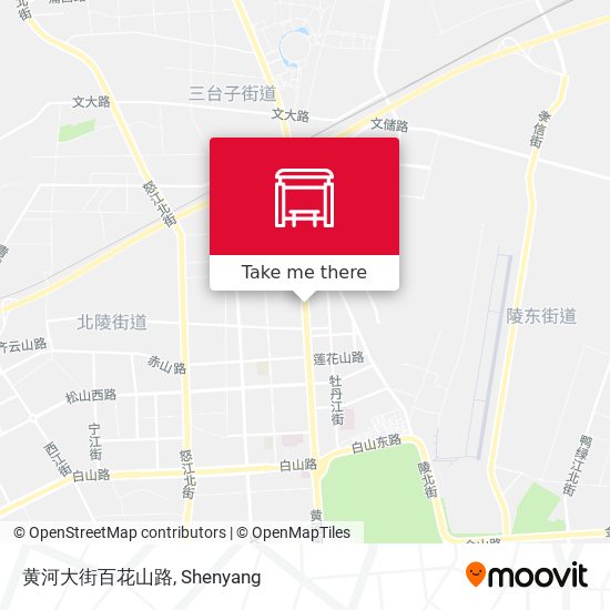 黄河大街百花山路 map