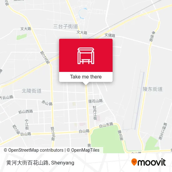 黄河大街百花山路 map