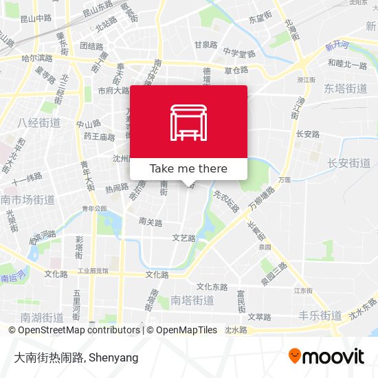 大南街热闹路 map