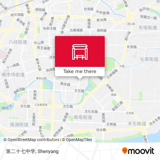 第二十七中学 map