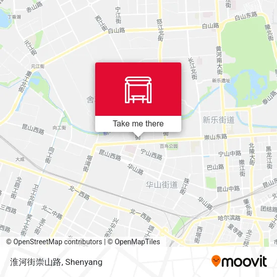 淮河街崇山路 map